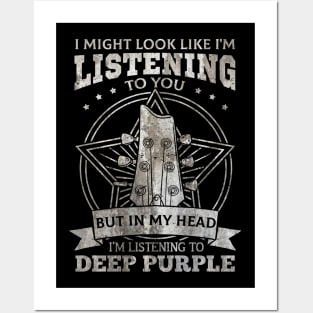 Deep Purple Posters and Art